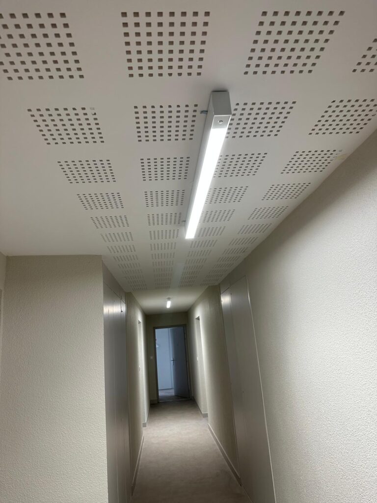 Pose de faux plafond
